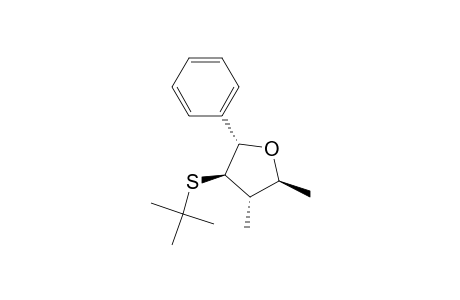 (+-)-(2s*,3s*,4r*,5s*)-tetrahydro-2,3-dimethyl-5-phenyl-4-(t-butylthio)furan