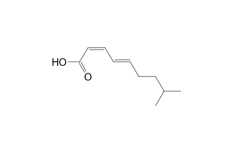 (2Z,4E)-8-Methylnona-2,4-dienoic Acid