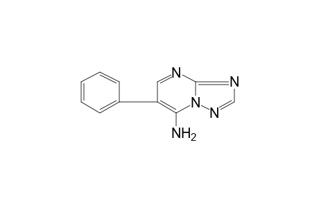 7-AMINO-6-PHENYL-s-TRIAZOLO[1,5-a]PYRIMIDINE