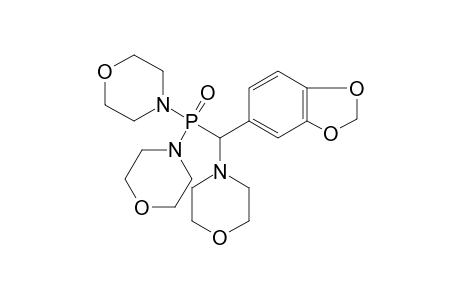 4-[1,3-benzodioxol-5-yl(dimorpholin-4-ylphosphoryl)methyl]morpholine