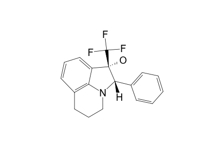 CIS-(2S*,3S*)-2-PHENYL-3-(TRIFLUOROMETHYL)-1,2,5,6-TETRAHYDRO-4H-PYRROLO-[3.2.1-IJ]-QUINOLIN-1-OL