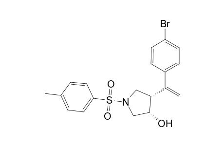 (3S,4S)-4-[1-(4-Bromophenyl)ethenyl]-1-[(4-methylphenyl)sulfonyl]-3-pyrrolidinol