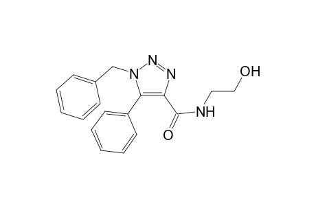 N-(2-hydroxyethyl)-1-benzyl-5-phenyl-1H-1,2,3-triazole-4-carboxamide