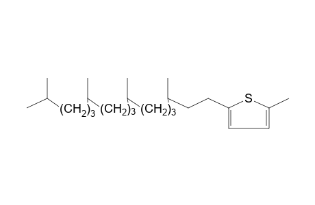 THIOPHENE, 2-METHYL-5-(3,7,11,15-TETRAMETHYLHEXADECYL)-