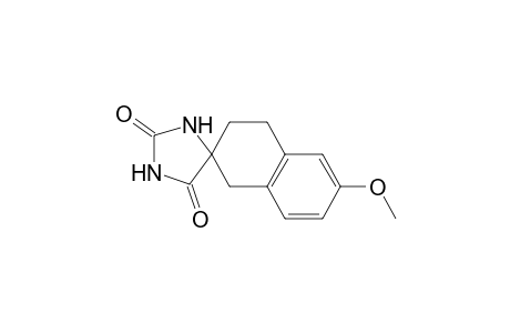 3',4'-Dihydro-6'-methoxyspiro[imidazolidine-4,2'(1'H)-naphthalene]-2,5-dione