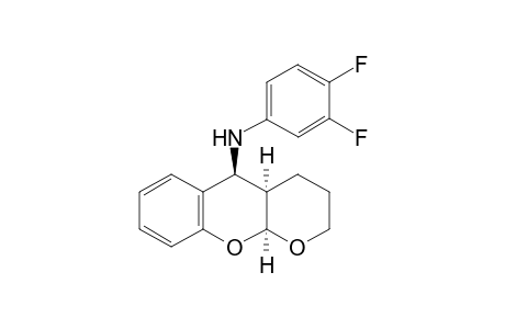 (4aR,5S,10aS)-N-(3,4-difluorophenyl)-2,3,4,4a,5,10a-hexahydropyrano[2,3-b]chromen-5-amine