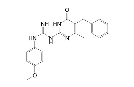 3-(5-benzyl-4-methyl-6-oxo-1,6-dihydropyrimidin-2-yl)-1-(4-methoxyphenyl)guanidine