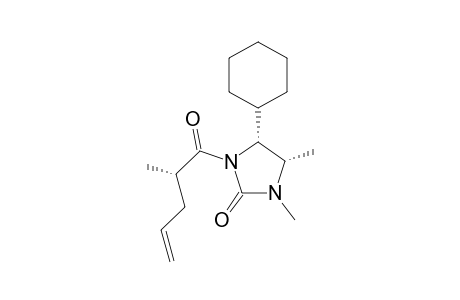 (4R,5S)-4-cyclohexyl-1,5-dimethyl-3-[(2S)-2-methyl-1-oxopent-4-enyl]-2-imidazolidinone