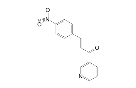 2-Propen-1-one, 3-(P-nitrophenyl)-1-(3-pyridyl)-, (E)-