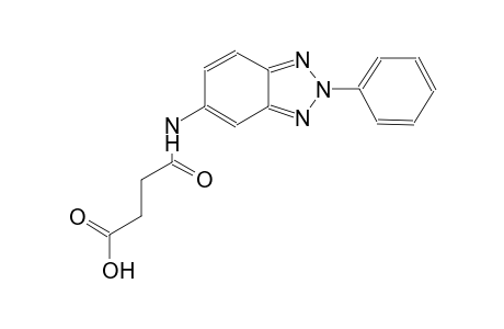 butanoic acid, 4-oxo-4-[(2-phenyl-2H-1,2,3-benzotriazol-5-yl)amino]-