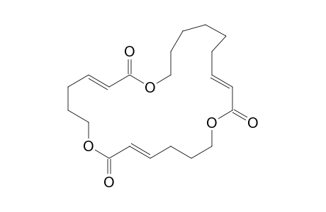 Heneicosa-2,9,16-triene-1,8,15-triolide