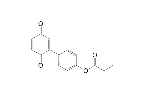 2-[(4'-Propionyloxy)phenyl)-1,4-benzoquinone