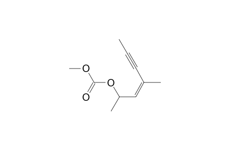 (Z)-methyl (4-methylhept-3-en-5-yn-2-yl) carbonate