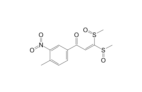 1,1-Dimethylsulfinyl-2-(4-methyl-3-nitrobenzoyl)ethylene