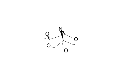 4-HYDROXY-4-METHYL-3,6-DIOXA-8-AZABICYClO-[3.2.1]-OCTANE