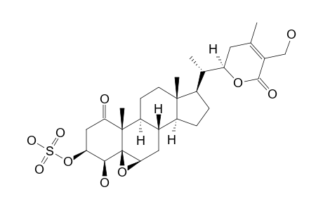 2,3-DIHYDRO-3-BETA-O-SULFATE-WITHAFERIN_A