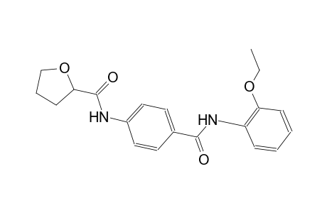 2-furancarboxamide, N-[4-[[(2-ethoxyphenyl)amino]carbonyl]phenyl]tetrahydro-