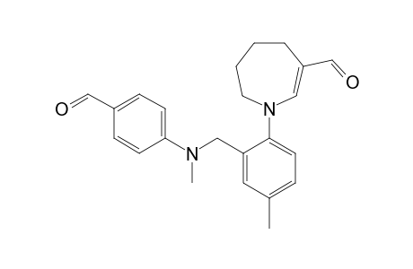 3-Formyl-1-[2-[N'-(4-formylphenyl)-N'-methylaminomethyl]-4-methylphenyl]tetrahydro-1H-azepine