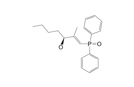 (R)-(E)-1-DIPHENYLPHOSPHINOYL-2-METHYLHEPT-1-EN-3-OL;E