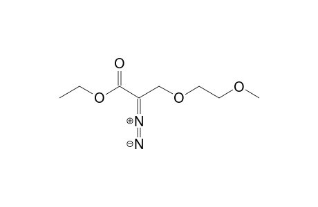 Ethyl 2-Diaza-3-(2-methoxyethoxy)propanoate