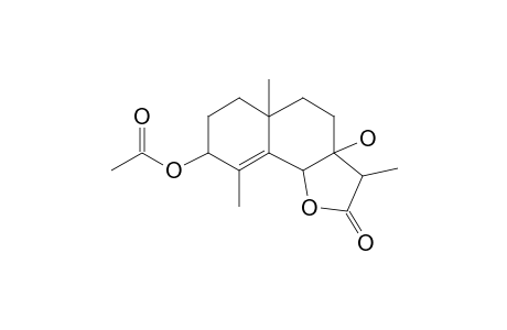 3A,8-Dihydroxy-3,5A,9-trimethyl-4,5,6,7,8,9B-hexahydro-3H-benzo[G][1]benzofuran-2-one, ac