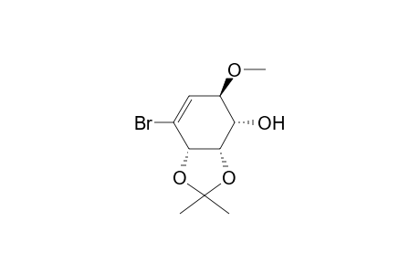 (3aS,4S,5R,7aS)-7-bromo-5-methoxy-2,2-dimethyl-3a,4,5,7a-tetrahydrobenzo[d][1,3]dioxol-4-ol