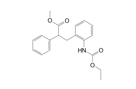 2-phenyl-3-(Nethyloxycarbonyl-2-aminophenyl)propionic acid methyl ester