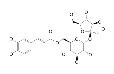 6-O-CAFFEOYL-BETA-D-FRUCTOFURANOSYL-(2-1)-ALPHA-D-GLUCOPYRANOSIDE