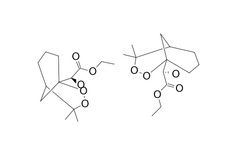 2-Hydroxy-2-(4,4-dimethyl-2,3-dioxabicyclo[3.3.1]nonyl)acetic acid ethyl ester