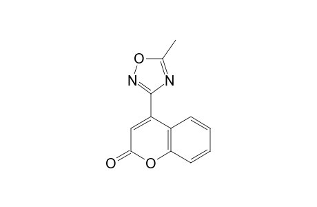 5-Methyl-3-(2-oxo-2H-[1]benzopyran-4-yl)-1,2,4-oxadiazole