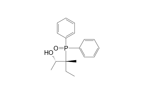 2-Pentanol, 3-(diphenylphosphinyl)-3-methyl-, (R*,S*)-