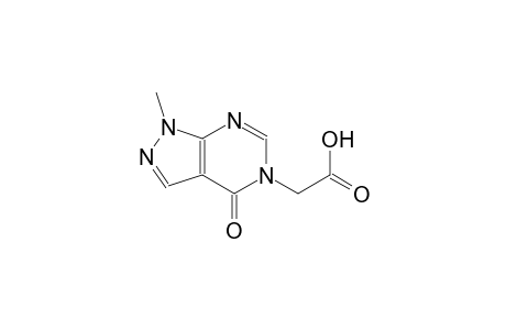 1H-pyrazolo[3,4-d]pyrimidine-5-acetic acid, 4,5-dihydro-1-methyl-4-oxo-