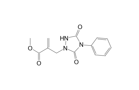 1-(2-(methoxycarbonyl)-2-propenyl)-4-phenyl-1,2,4-triazolidine-3,5-dione