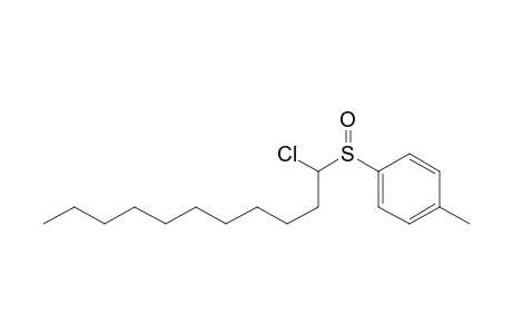 1-(1-chloranylundecylsulfinyl)-4-methyl-benzene