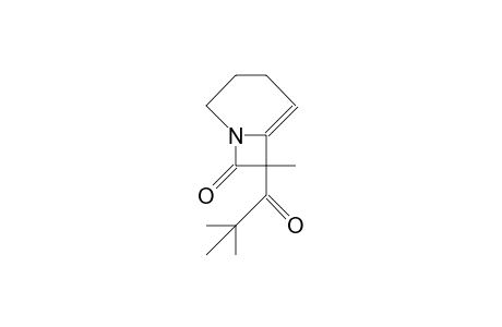 7-Methyl-7-pivaloyl-1-aza-bicyclo(4.2.0)octa-5-E N-8-one