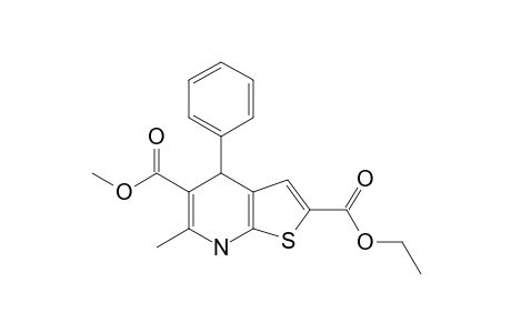 2-ETHOXYCARBONYL-5-METHOXYCARBONYL-6-METHYL-4-PHENYL-4,7-DIHYDRO-THIENO-[2,3-B]-PYRIDINE