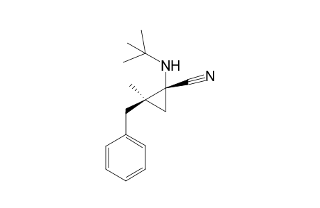 1-(t-Butylamino)-2-benzyl-2-methylcycloproane-1-carbonitrile