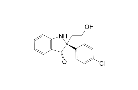 (2S)-2-(4-Chlorophenyl)-2-(2-hydroxyethyl)-2,3-dihydro-1H-indol-3-one
