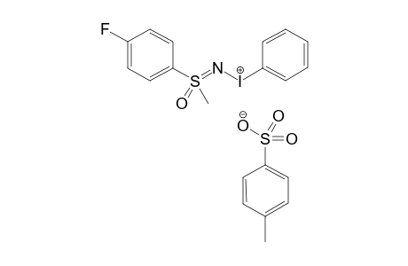 Phenyl-(S-methyl-S-4-fluorophenylsulfoximidoyl)-iodonium tosylate