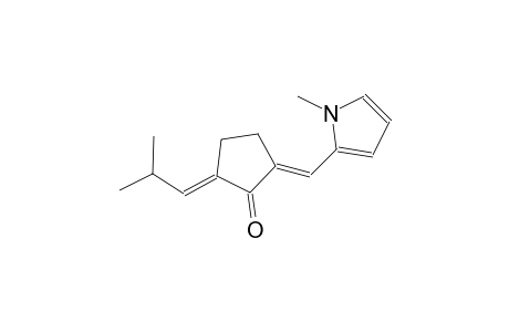 cyclopentanone, 2-(2-methylpropylidene)-5-[(1-methyl-1H-pyrrol-2-yl)methylene]-, (2E,5E)-