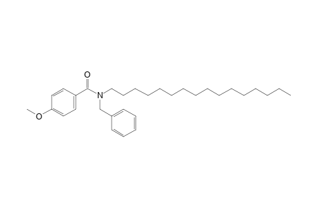 Benzamide, 4-methoxy-N-benzyl-N-hexadecyl-