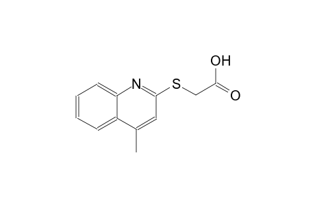 [(4-methyl-2-quinolinyl)sulfanyl]acetic acid