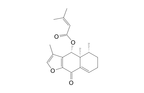 2-Butenoic acid, 3-methyl-, 4,4a,5,6,7,9-hexahydro-3,4a,5-trimethyl-9-oxonaphtho[2,3-b]furan-4-yl ester, (4.alpha.,4a.alpha.,5.alpha.)-