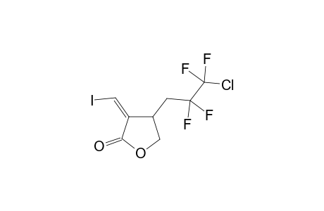 (Z)-3-Iodomethylene-4-(2'-chlorotetrafluoroethylmethyl)-2(3H)-dihydrofuranone