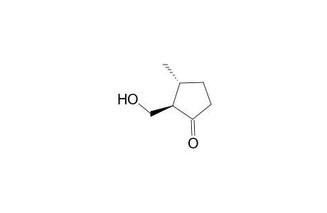 (2R,3R)-2-Hydroxymethyl-3-methylcyclopentanone