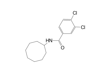 3,4-dichloro-N-cyclooctylbenzamide