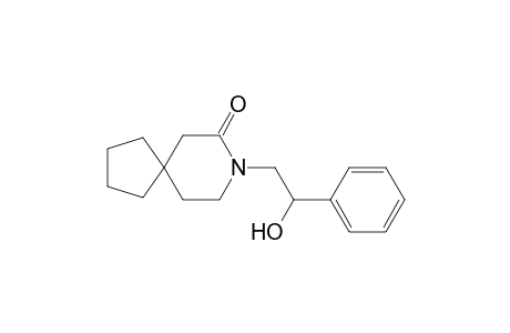 8-(.beta.-Hydroxyphenethyl)-8-azaspiro[4,5]decan-7-one