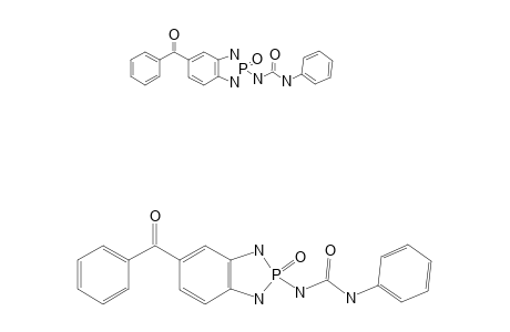 N-PHENYL-N'-(2,3-DIHYDRO-2-OXIDO-5-BENZOYL-1H-1,3,2-BENZODIAZAPHOSPHOL-2-YL)-UREA