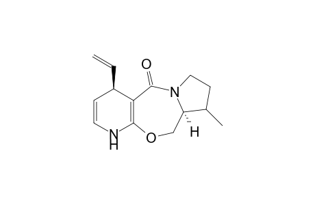 6(r)-vinyl-9-methyl-1,2,3,6,9,10,11,11a(s)-octahydro-5H-pyrrolo[2,1-c]pyrido[3,2-f][1,4]oxazepin-5-one