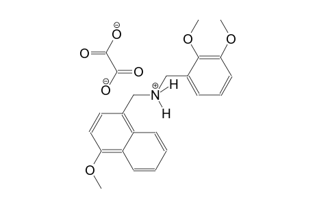 N-(2,3-dimethoxybenzyl)-1-(4-methoxynaphthalen-1-yl)methanaminium oxalate